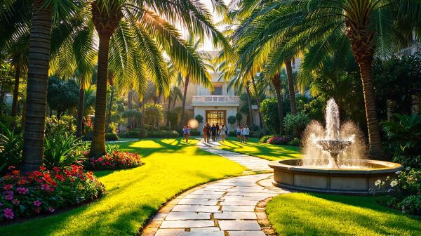 Top hôtels avec jardins sereins pour un séjour relaxant